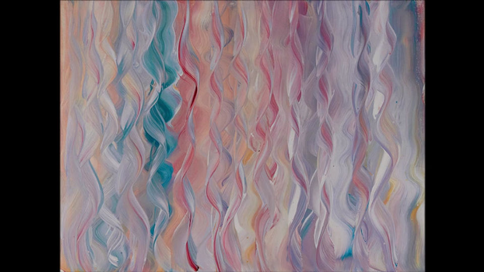 Tenth Ray Painting with Music